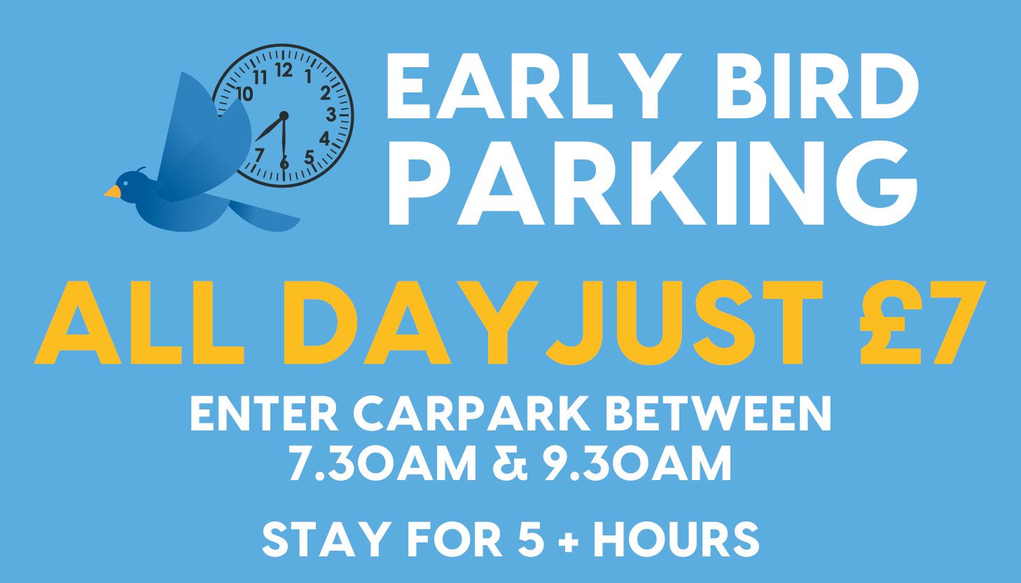 What Time Does Early Bird Parking Start